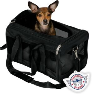 Sherpa Original Deluxe airline pet carrier for dogs and cats